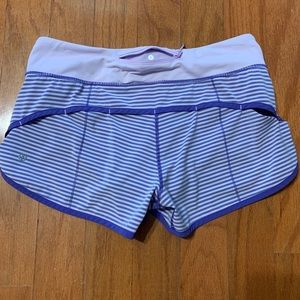 SOLD. Lululemon Speed Shorts